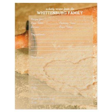 Custom Cookie Dough Hearts Family Recipe Page