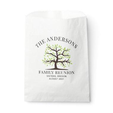 Custom Family Reunion Genealogy Matching Favor Bag