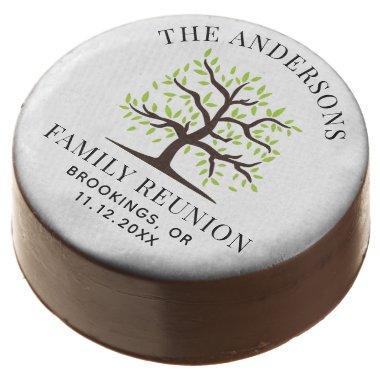 Custom Family Reunion Genealogy Tree Chocolate Covered Oreo