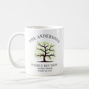 Custom Family Reunion Genealogy Tree With Date Coffee Mug