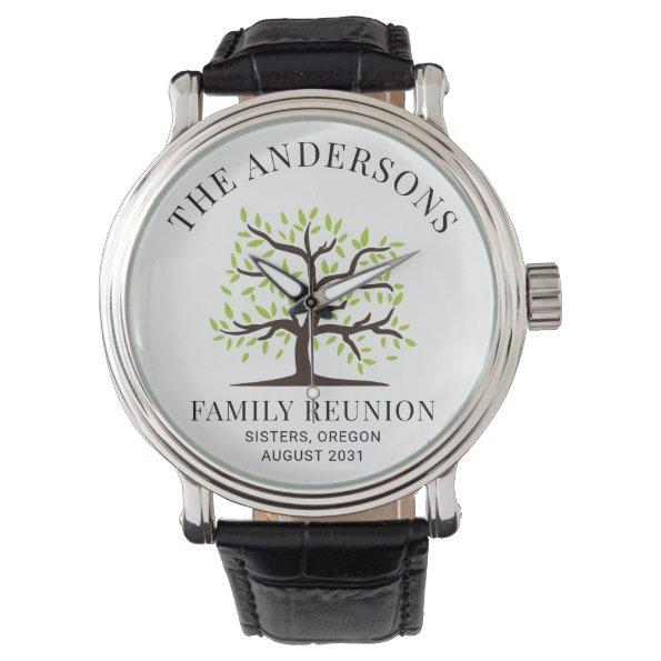 Custom Family Reunion Genealogy Watch