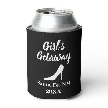 Custom girl's getaway weekend trip beverage holder can cooler