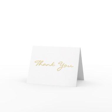 Custom Modern Elegant Personal Thank You Note