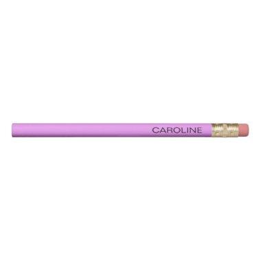 Custom Name Student kids Back To School Supplies Pencil