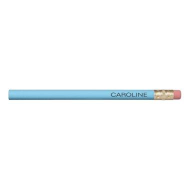 Custom Name Student kids Back To School Supplies Pencil