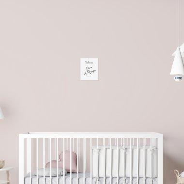 Custom Poster Sign – Personalized Event Décor