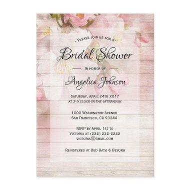 Custom Rustic Cherry Blossom Floral