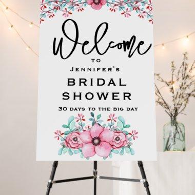 Custom Signs, Elegant Script Wedding Welcome Foam Board