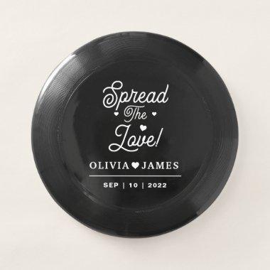 Custom Spread The Love and Save The Date Wham-O Frisbee