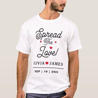 Custom Spread The Love T-Shirt