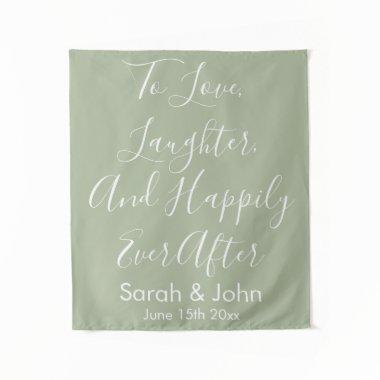 Custom Wedding Backdrop Rustic Reception Banner