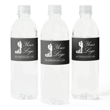 Custom Wedding Idea Personalized Photo Design Water Bottle Label