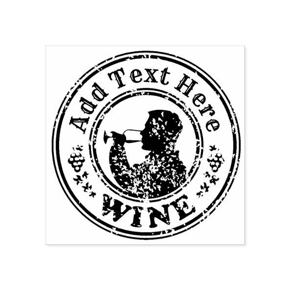 Custom Wine Tasting Ink Stamp