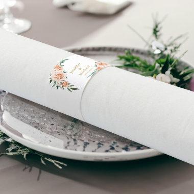 Customer-specific flowers napkin bands