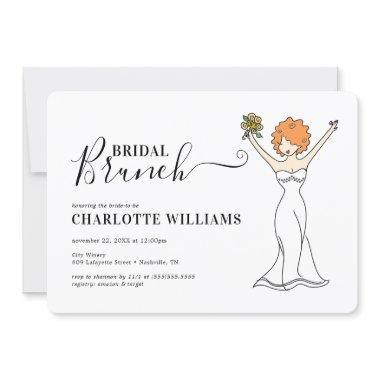 Customizable Avatar Bridal Brunch | Curly Hair