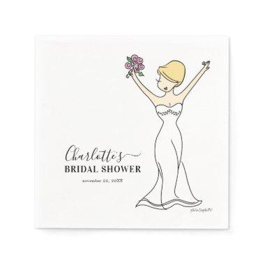 Customizable Avatar  | Short Hair Napkins