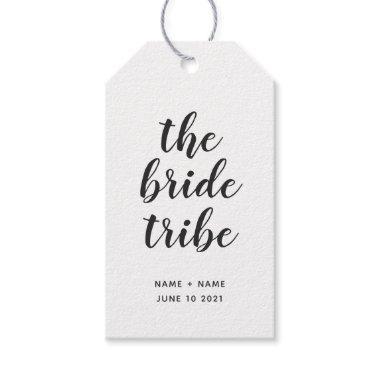 Customized Calligraphy The Bride Tribe Wedding Gift Tags