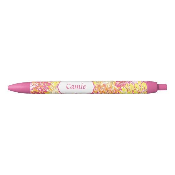 Customized Floral Writing Pens