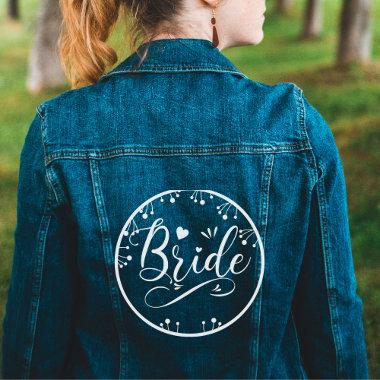 cute Bride women's Denim Jacket