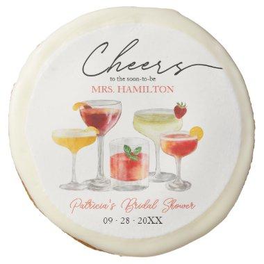 Cute Cocktail  Party Sugar Cookie