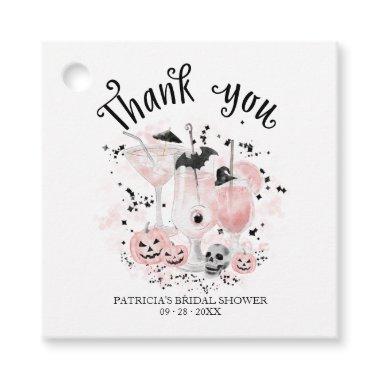 Cute Cocktails Halloween Bridal Shower Thank You F Favor Tags