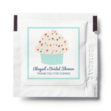 Cute Cupcake Bridal Shower Hand Sanitizer Packet