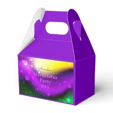 Cute Custom Mardi Gras Party Favors Favor Boxes