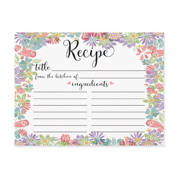 Cute Floral Frame  Recipe