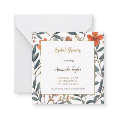 Cute Flowers Minimal  Note