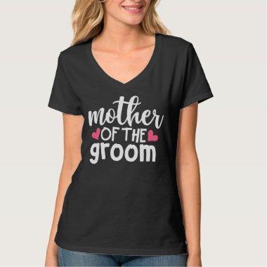 Cute Mother of the Groom Gift Wedding Grooms Mom T-Shirt