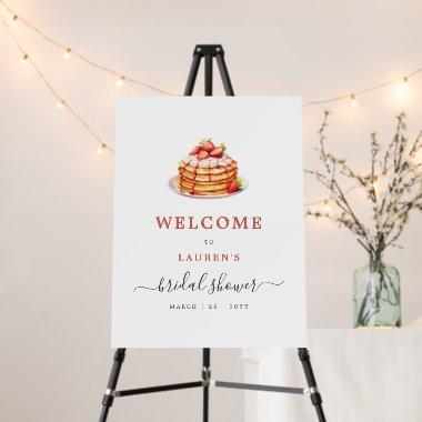 Cute Pancakes & Berries  Welcome Foam Board