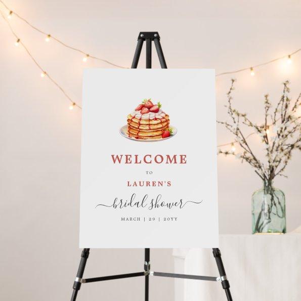 Cute Pancakes & Berries  Welcome Foam Board