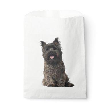 Cute Puppy Dog Lover Party Cairn Terrier Favor Bag