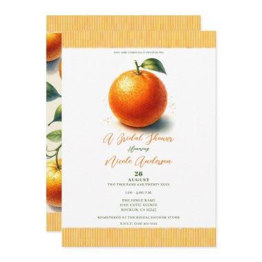 Cutie Watercolor Orange