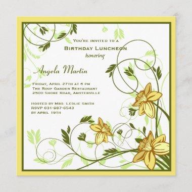 Daffodills Invitations