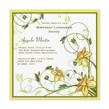 Daffodills Invitations