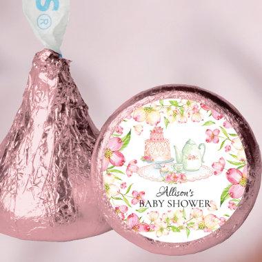 Dainty Pink Floral Baby Tea Hershey®'s Kisses®