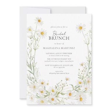 Daisy Boho Wildflower Rustic Bridal Brunch