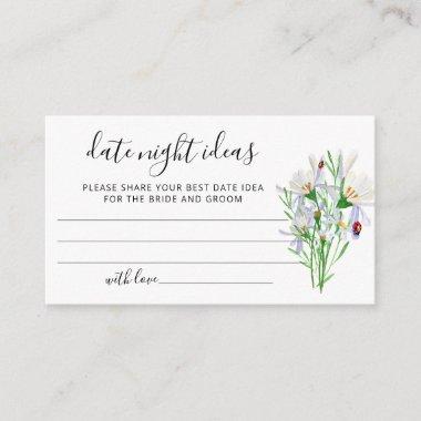 Daisy Date Night Ideas Enclosure Invitations