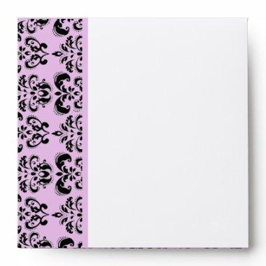 DAMASK Purple Lavander 3 Envelope