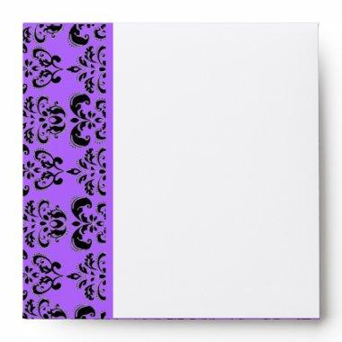 DAMASK Purple Lavander 4 Envelope