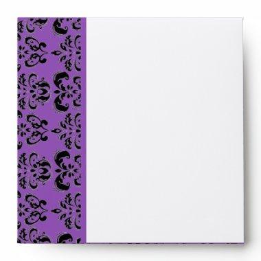 DAMASK Purple Lavander 5 Envelope