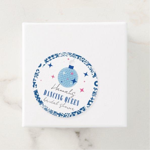 Dancing Queen greek Musical disco  Favor Tags