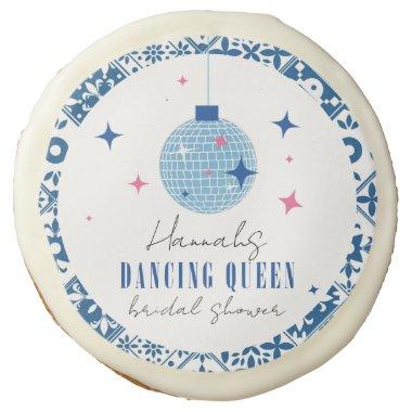 Dancing Queen greek Musical disco bridal shower Sugar Cookie