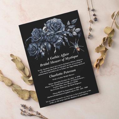 Dark Roses Spider Gothic Halloween