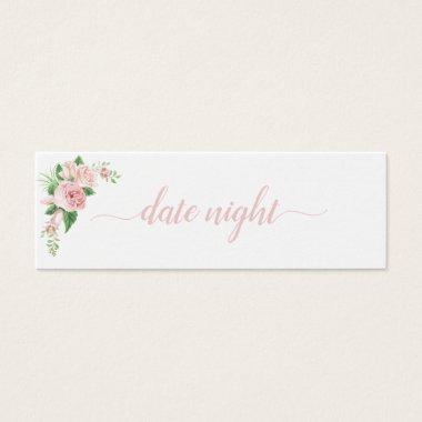 Date Night Bridal Shower Fun Floral Invitations