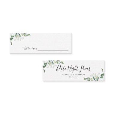 Date Night Ideas Eucalyptus  Wedding Calling