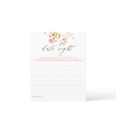 Date Night Ideas For Couple or Bride - Wildflowers