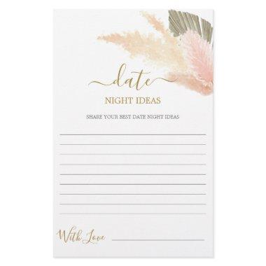 Date Night ideas pampas grass