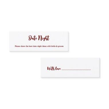 date night ideas wedding sign mini business